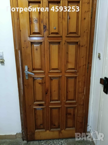 Дървена врата, снимка 1