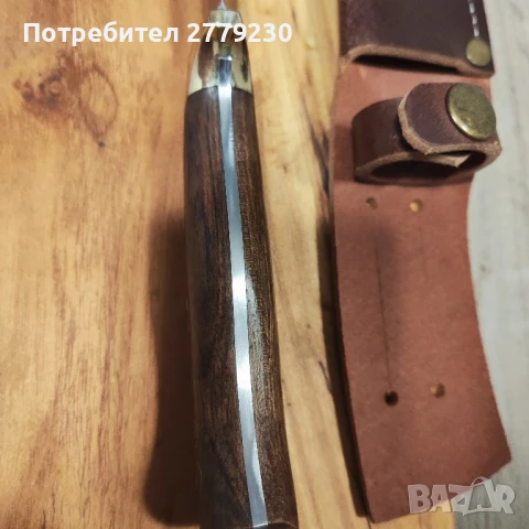 Нож ръчна изработка на Майстор П.Неделев, снимка 3 - Ножове - 50885554