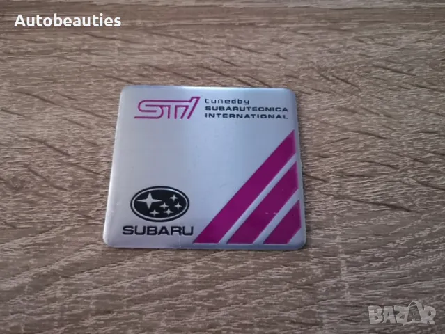Subaru Tuned By STI емблема 