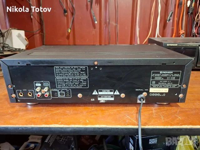 Продава се двуглав дек Pioneer CT-449. , снимка 6 - Декове - 53940533