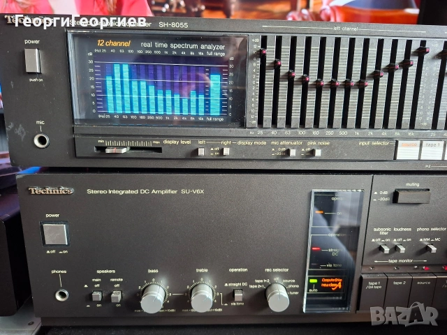 TECHNICS SU-V6X TECHNICS SH-8055, снимка 2 - Ресийвъри, усилватели, смесителни пултове - 53446020