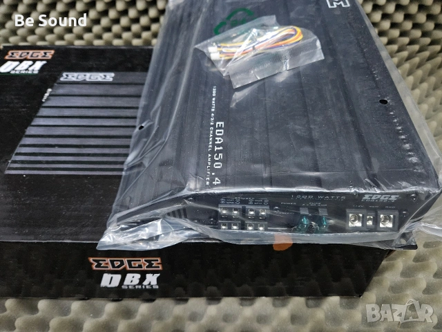 4 канален Усилвател EDGE EDA 4.150 клас АБ , снимка 5 - Ресийвъри, усилватели, смесителни пултове - 53688105