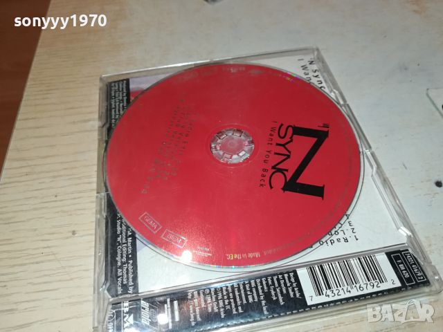 N SYNC CD ВНОС GERMANY 1704241203, снимка 3 - CD дискове - 45316094