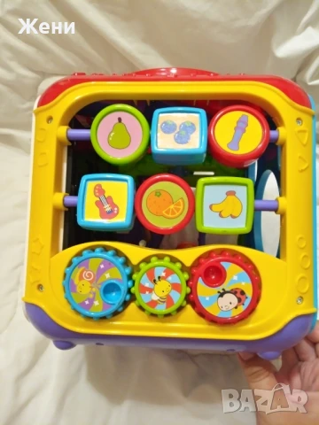 VTech Бебешки занимателен/образователен музикален куб и музикален паяк , снимка 3 - Музикални играчки - 51210126