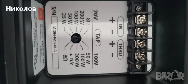 Мониторни тонколони jbl awc129-bk, снимка 5 - Тонколони - 50630704