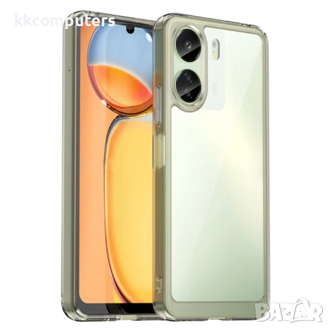 Xiaomi Redmi 13C / Poco C65 4G Силиконов Калъф Transparent TPU и Протектор, снимка 5 - Калъфи, кейсове - 52605795