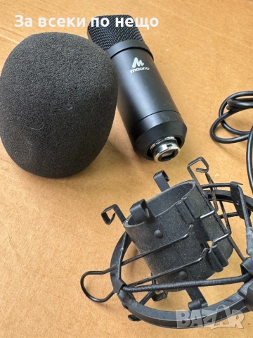 Професионален студиен микрофон Maono , снимка 8 - Микрофони - 53629033