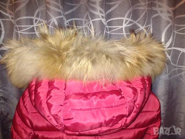 Уникално зимно яке с естествен пух, снимка 4 - Якета - 53950517