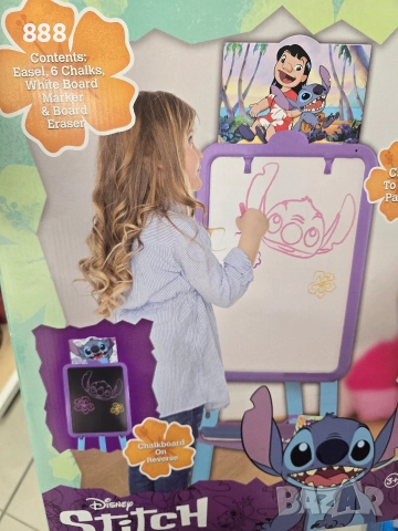 детска статив дъска за рисуване LILO AND STITCH , снимка 4 - Рисуване и оцветяване - 52848378