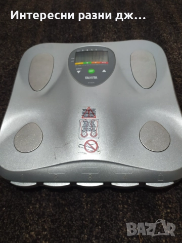 Телесен анализатор Tanita -Japan, снимка 3 - Фитнес уреди - 51635822