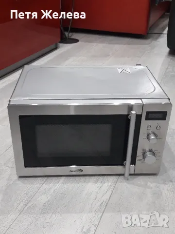 Микровълнова печка с грил HANSEATIC-1270w, снимка 4 - Микровълнови - 50296682