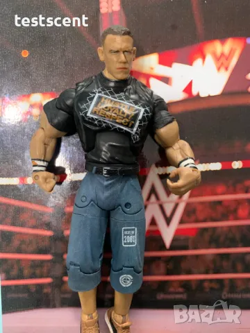 Екшън фигура WWE John Cena Джон Сина Jakks Pacific Deluxe Aggression Bulldog figure играчка played, снимка 6 - Колекции - 48831152