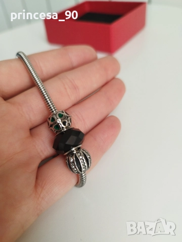 Стоманена гривна , снимка 2 - Гривни - 52966802