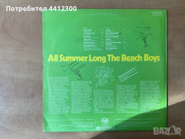 Грамофонна плоча 12”, снимка 2 - Грамофонни плочи - 51475230