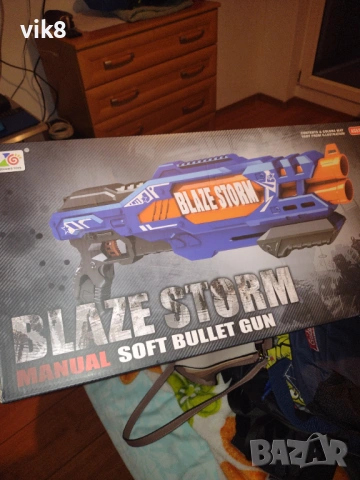 НОВА!!!Hot wheels писта+Подарък Blaze Storm с меки патрони, снимка 13 - Коли, камиони, мотори, писти - 54182038