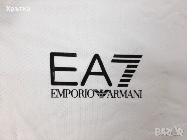 Emporio Armani EA7 Ventus7 - Оригинална мъжка тениска с яка р-р S, снимка 10 - Тениски - 53928477