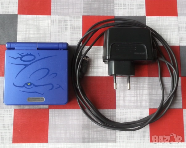 Лимитирано Оригинално Nintendo Gameboy Advance SP Kyogre Edition