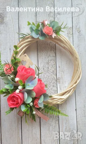 Ръчно изработени венци, снимка 8 - Декорация за дома - 50383741