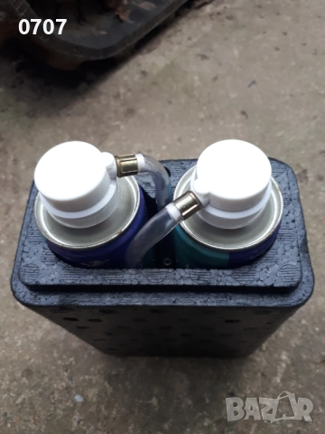 Спрей за надуване на спукани гуми 2 броя, снимка 2 - Аксесоари и консумативи - 52987062