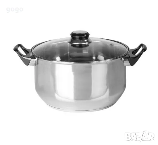 Тенджера Maibach Ø240 мм, 5 л – Бял цвят, снимка 3 - Съдове за готвене - 50355450