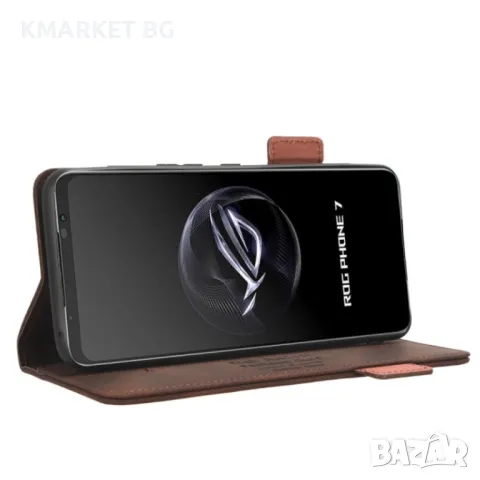 Asus ROG Phone 7 / 7 Pro Magnetic Wallet Калъф и Протектор, снимка 9 - Калъфи, кейсове - 49032525