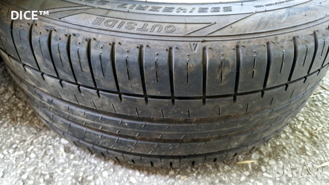 4бр 235/45/17 летни гуми Falken Azenis FK510, снимка 5 - Гуми и джанти - 50572970