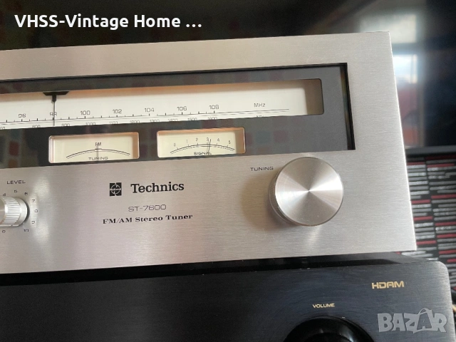 Винтидж стерео тунер Technics ST-7600 - КАТО НОВ , снимка 5 - Тонколони - 49453244