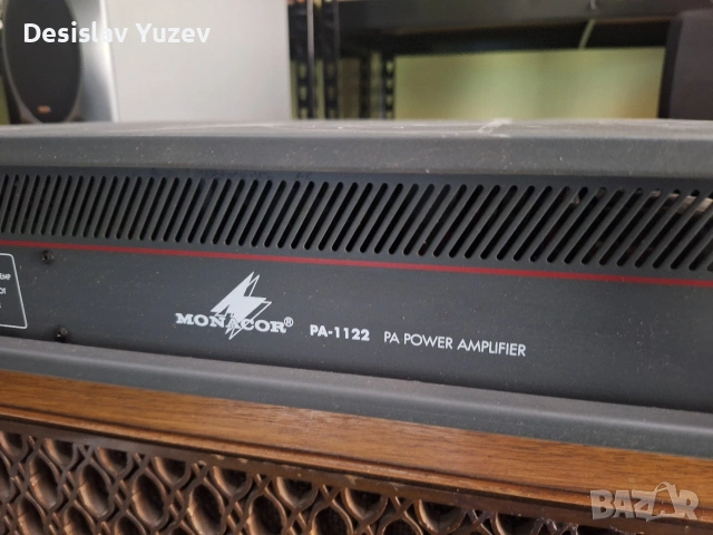 Monacor PA-1122, снимка 2 - Ресийвъри, усилватели, смесителни пултове - 53604955