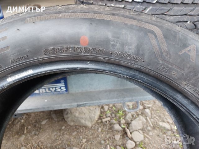 4бр.летни гуми  Brigestone 235 50 20  dot0220 цената е за брой!, снимка 5 - Гуми и джанти - 45749240