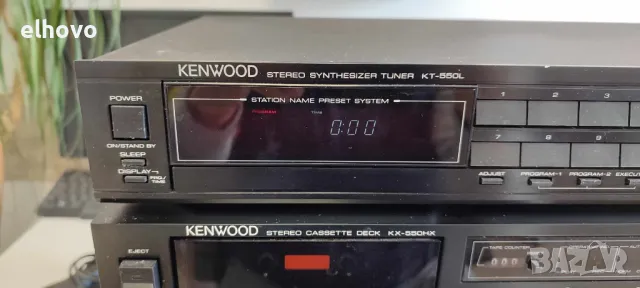 Стерео усилвател, дек, тунер, CD Kenwood, снимка 5 - Ресийвъри, усилватели, смесителни пултове - 48111814