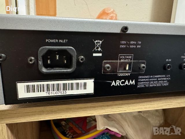 Arcam T-61, снимка 11 - Ресийвъри, усилватели, смесителни пултове - 45736016