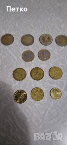 редки монети 1€,2€,0.50€,020€,010€, снимка 3 - Колекции - 53416386