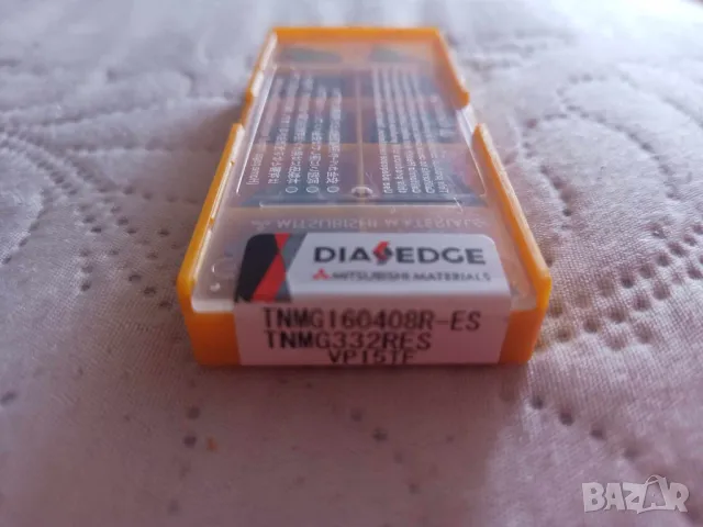 Комплект от 10 броя стругарски пластини DIA EDGE TNMG160408 MA VP15TF, снимка 3 - Други инструменти - 48163410