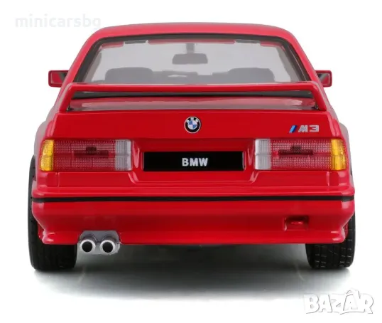 Метални колички: BMW M3 e30 (1988), снимка 7 - Колекции - 48261637