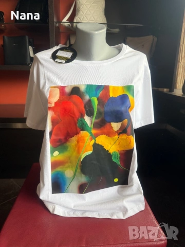 ВСИЧКО ПО 7€ ЗА БРОЙ! Туники , блузи, панталони НАМАЛЕНИ!, снимка 9 - Тениски - 54130612