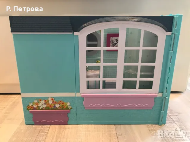 Сгъваема къща на Барби, Mattel 2007, снимка 2 - Кукли - 46910612