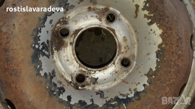 Джанти от Пежо 14 цола-4х108, снимка 2 - Гуми и джанти - 52948768