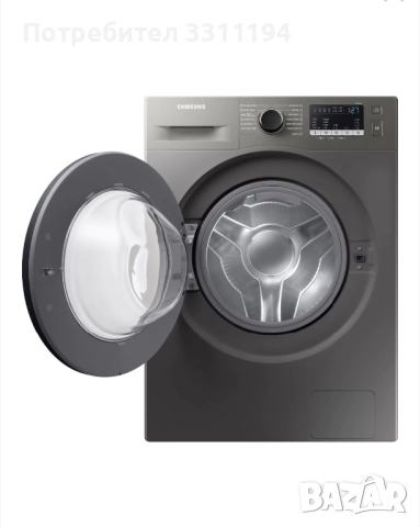 Пералня със сушилня Samsung WD80T4046CX/LE, Пране 8 кг, Сушене 5 кг, 1400 об/мин, Инверторен мотор, , снимка 3 - Перални - 52655910