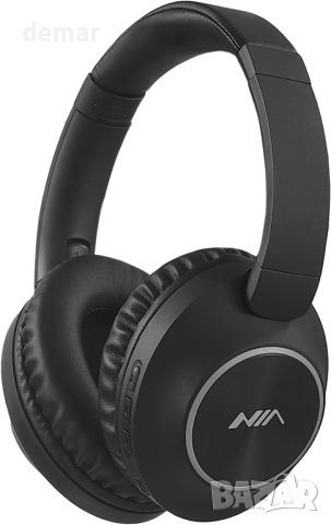 XuanGui NIA Over Ear Bluetooth 5.3 слушалки, сгъваеми, 20H, с вграден микрофон, FM радио, TF слот, снимка 1 - Безжични слушалки - 46460003