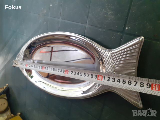 WMF - Плато поднос за риба, снимка 7 - Антикварни и старинни предмети - 53296397