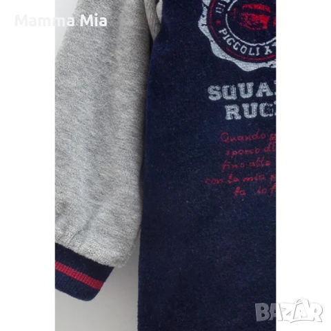 Caramell луксозен плюшен ромпър гащеризон до 9м, снимка 4 - Бебешки гащеризони - 51267486