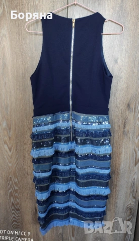 Carolina Cavour нова луксозна рокля с пайети, снимка 9 - Рокли - 53917002