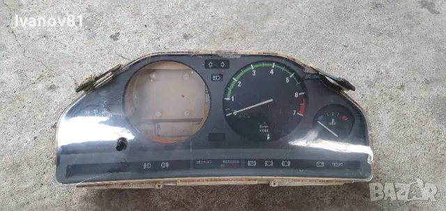 Километраж за бмв е30 320i Купе 83' BMW E30 m20b20 125 к.с instrument cluster speedometer  VDO, снимка 1 - Части - 47189751