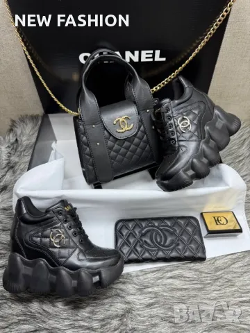 Дамски Кожени Раници ✨Chanel, снимка 12 - Раници - 49153122