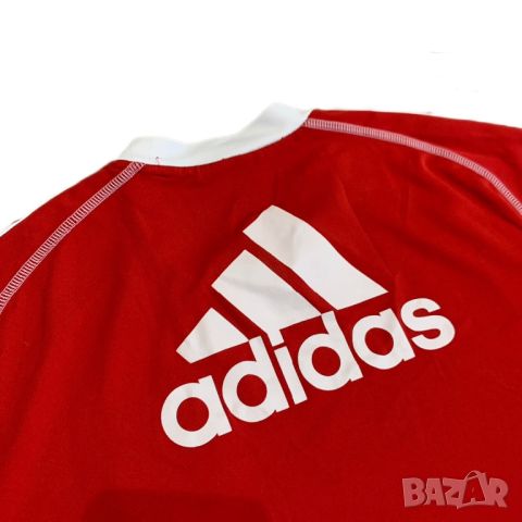 Оригинална мъжка тренировъчна тениска Adidas x FC Bayern München🇩🇪 2013 | S - M размер, снимка 6 - Тениски - 45912300