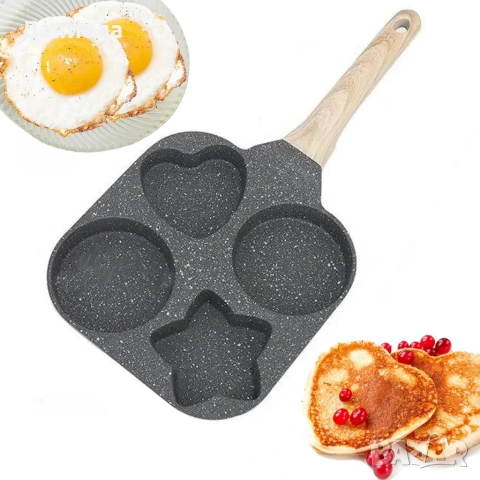 Тигани за яйца, палачинки, кюфтенца, газова индукция