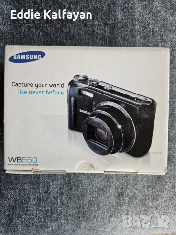Фотоапарат Samsung WB550 , снимка 3 - Фотоапарати - 45025331