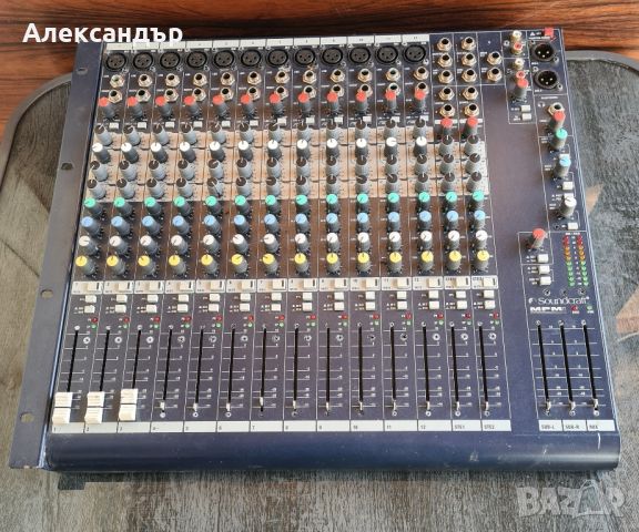 Аудиомиксер модел - Soundcraft проблемен , снимка 3 - Аудиосистеми - 46191221