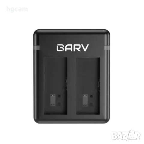 Зарядно устройство GARV Battery Charger Kit + 2бр. Батерии за GoPro Hero 13 Black, снимка 2 - Чанти, стативи, аксесоари - 48880679