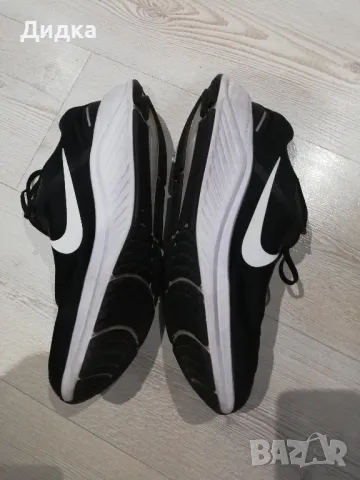 Nike - Обувки за бягане Air Zoom Structure 24 Road, Черен/Бял, снимка 4 - Маратонки - 47405326